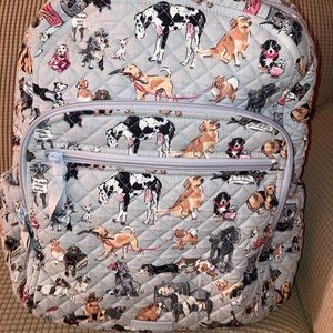 BEST IN SHOW VERA BRADLEY LARGE CAMPUS BACKPACK
